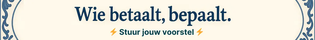 wie betaalt bepaalt