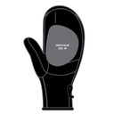 Prolimit Mittens Open Palm Xtreme