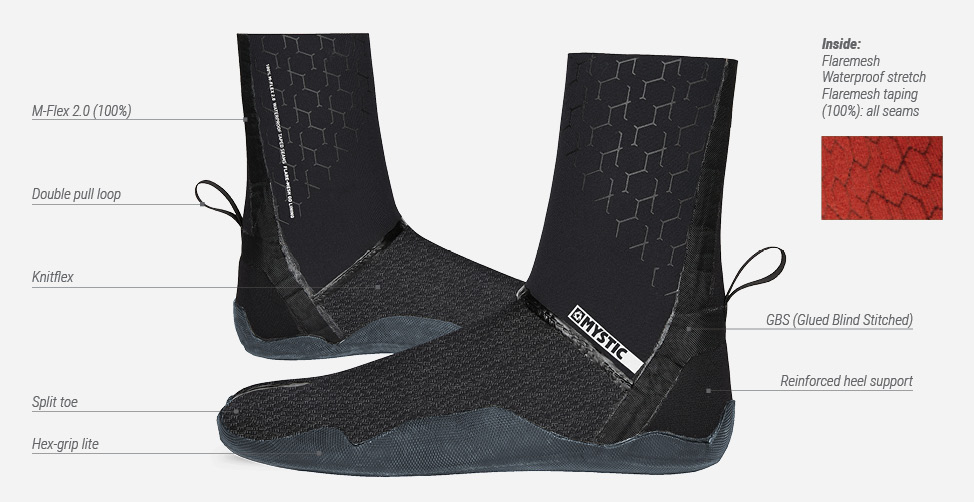 Mystic Majestic Boot 5mm Split Toe