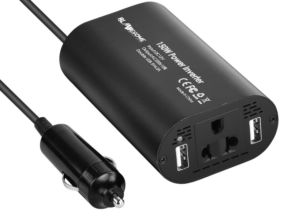 Blawesome 50W Power Inverter DC12V to AC